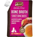 Merrick Turkey Bone Broth Grain-Free Wet Dog Food Topper, 16-oz pouch