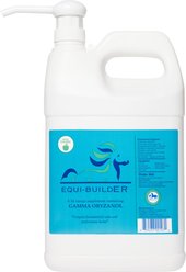 Bluegrass Animal Products Equi-BuildER Gamma Oryzanol Apple Flavor Liquid Horse Supplement, 1-gal bottle