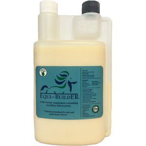 Bluegrass Animal Products Equi-BuildER Gamma Oryzanol Apple Flavor Liquid Horse Supplement, 1-qt bottle
