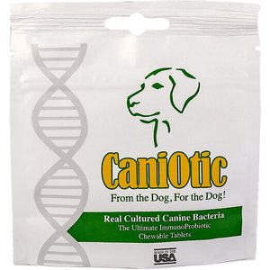 Bluegrass Animal Products Caniotic Chewable Tablets Dog Supplement, 90 count