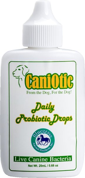 Bluegrass Animal Products Caniotic Daily Probiotic Drops Live Canine Bacteria Dog Supplement, 20-mL bottle slide 1 of 2