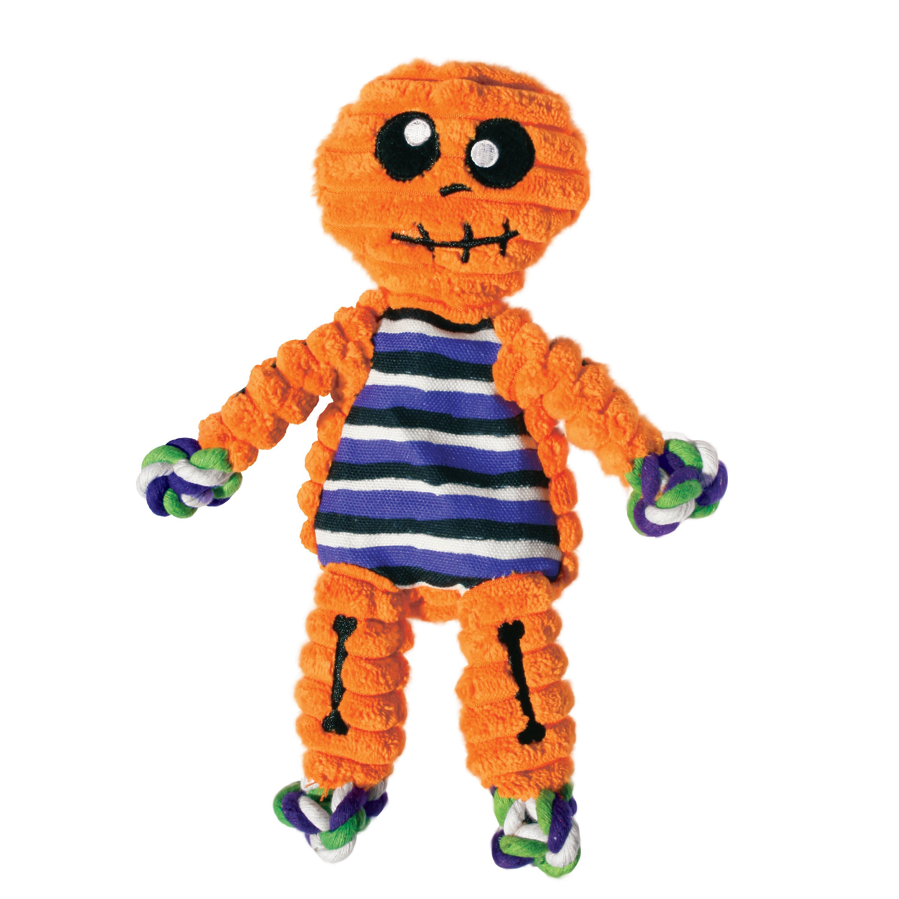 KONG Halloween Floppy Knots Skeleton Dog Toy Customer Questions