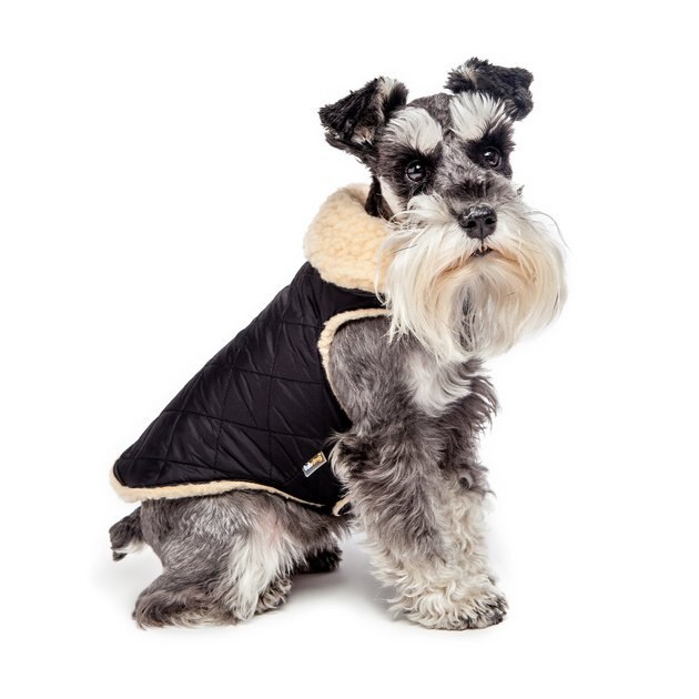 shearling dog coat