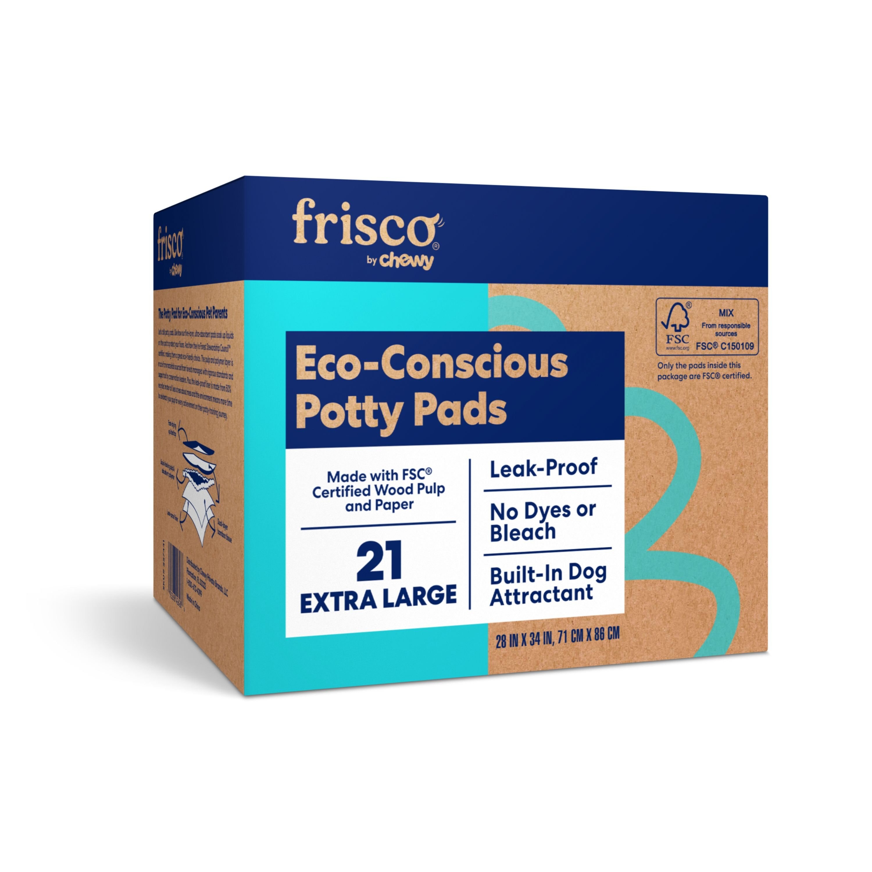 FRISCO XLarge EcoConscious Dog Training & Potty Pads Customer