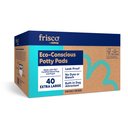 Frisco Extra Large Eco-Conscious Dog Training & Potty Pads, 28 x 34-in, Unscented, 40 count