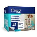 Frisco Charcoal Dog Training & Potty Pads, 22 x 23-in, Unscented, 150 count