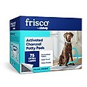 Frisco Extra Large Charcoal Dog Training & Potty Pads, 28 x 34-in, Unscented, 75 count