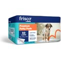 Frisco Large Printed Dog Training & Potty Pads, 22 x 23-in, 50 Count, Unscented, Paws & Bones