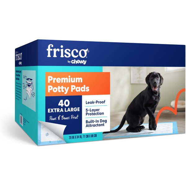 FRISCO X Large Premium Dog Training Potty Pads 28 x 34 in