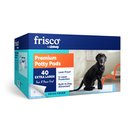 Frisco Extra Large Printed Dog Training & Potty Pads, 28 x 34-in, 40 count, Unscented, Paws & Bones