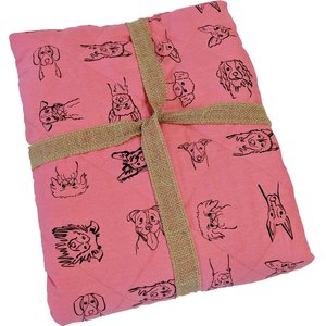 Molly Mutt Pink Cadillac Dog & Cat Blanket, Medium