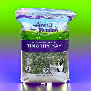 Sweet Meadow Farm Timothy Hay Small Pet Food, 3-lb bag