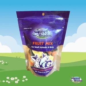 Sweet Meadow Farm Fruit Mix Small Pet & Bird Treats, 8-oz bag