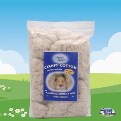 Sweet Meadow Farm Comfy Cotton Small Pet Nesting Material, 1-oz bag