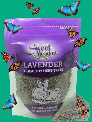 Sweet Meadow Farm Lavender Small Pet Treats, 2.4-oz bag, slide 1 of 1