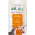 Caru Daily Dish Smoothies Chicken Flavored Lickable Cat Treats, 0.5-oz tube, 4 count