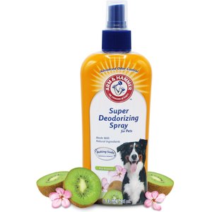 Arm & Hammer Kiwi Blossom Super Deodorizing Dog Spray, 8-oz bottle