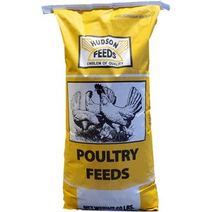 Hudson Feeds Poultry Feeds Cage Layer Complete Poultry Feed, 50-lb bag