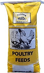 Hudson Feeds Poultry Feeds 24% Pellet Game Bird Food, 50-lb bag