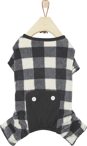 Wagatude Black Buffalo Plaid Dog Pajama, X-Small slide 1 of 5