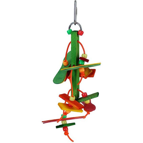 CAITEC Featherland Paradise Popsicle Hang Down Bird Toy - Chewy.com