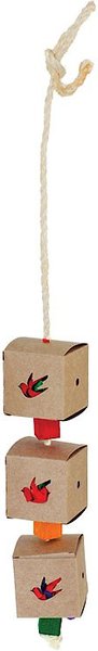 Caitec Featherland Paradise Triple Foraging Box Bird Toy, Medium slide 1 of 1