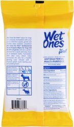 Wet Ones Anti Bacterial Multi-Purpose Tropical Splash Scent Dog Wipes, 30 count slide 2 of 3