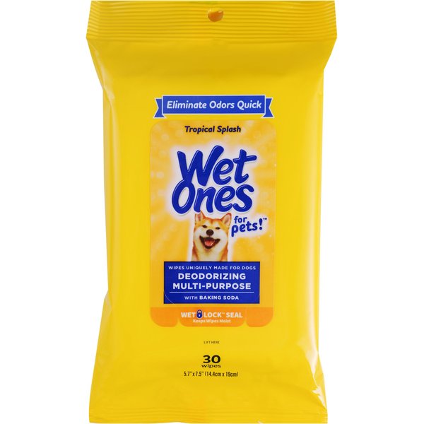 WET ONES Hypoallergenic Multi-Purpose Dog Wipes, 50 count 