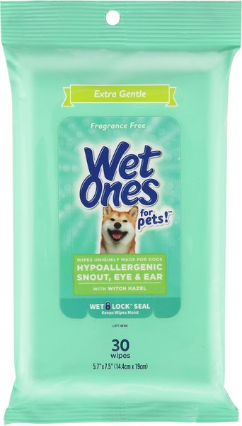 Wet Ones Face Dog Wipes, 30 count slide 1 of 4