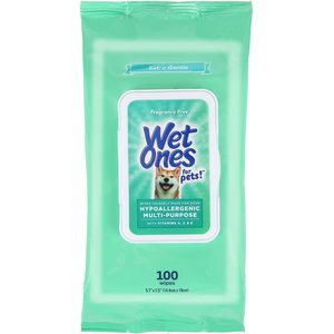 Wet Ones Hypoallergenic Multi-Purpose Dog Wipes, 100 count