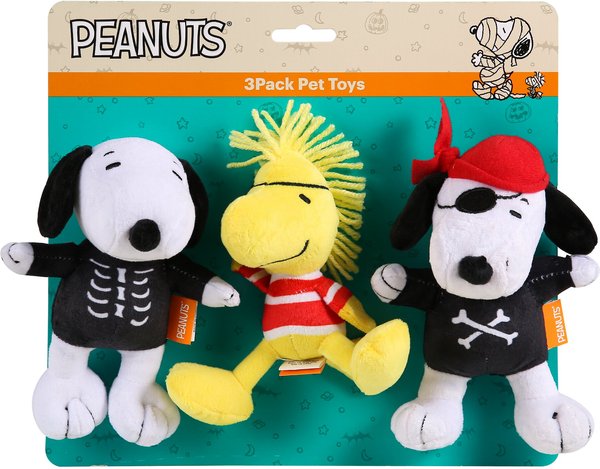 Peanuts Snoopy Halloween Skeleton Plush