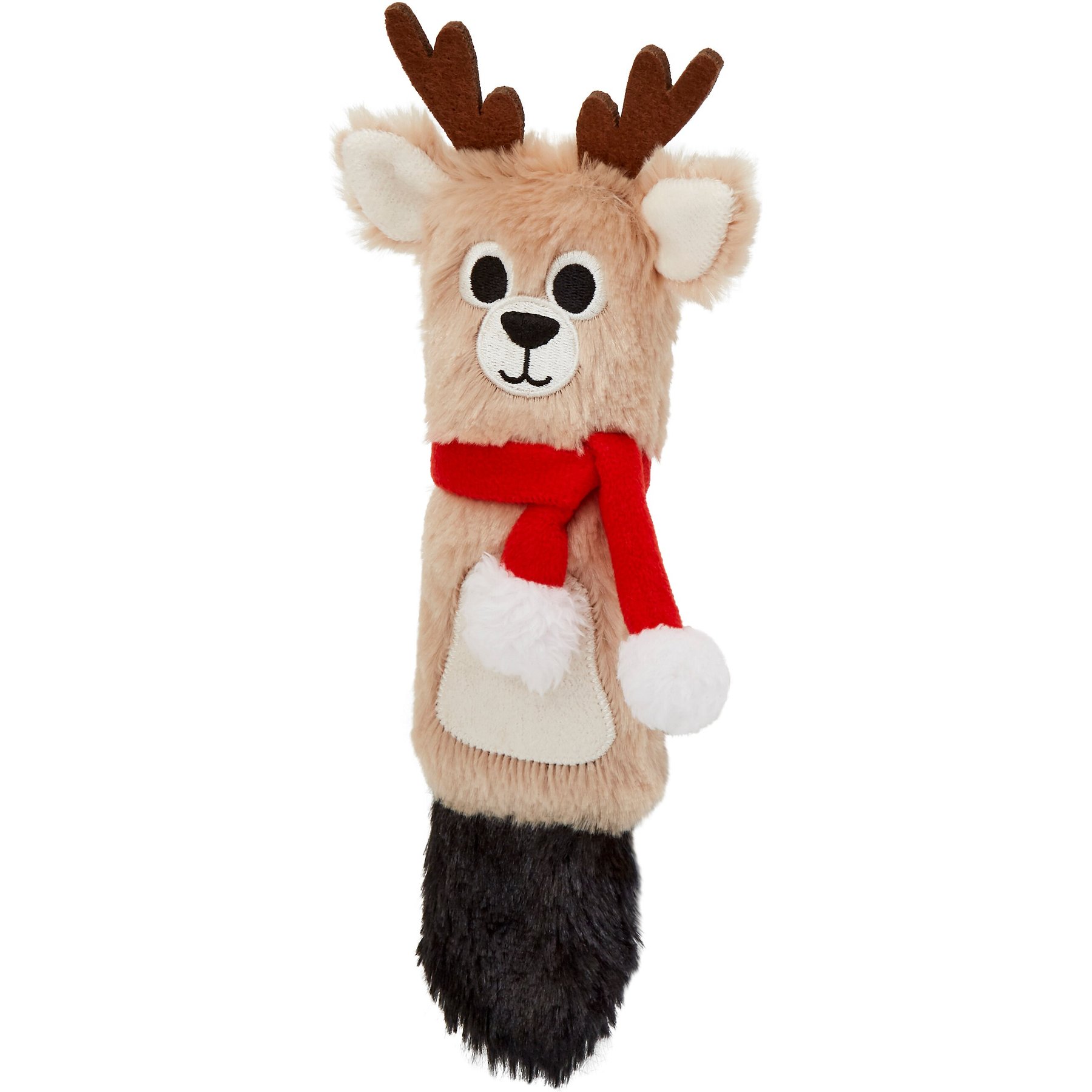 Frisco Holiday Santa & Reindeer Plush Cat Toy with Catnip