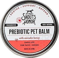 Skout's Honor Prebiotic Dog & Cat Balm, 2-oz jar