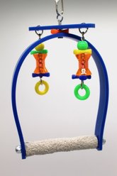 Sweet Feet and Beak Whirly Bird Swing, X-Small slide 2 of 4