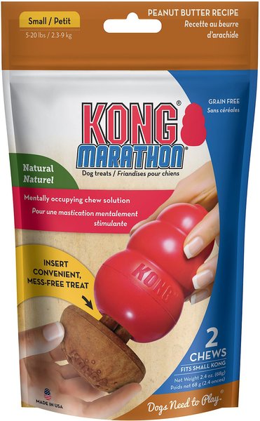 KONG - Peanut Butter Paste - Dog Treat with Real Ingredients, Great for  Mess Free Stuffing Rubber Toys, Made in The USA