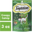 Show in main carousel: Temptations Creepy Catnip Blissful Catnip Flavor Cat Treats, 3-oz bag slide 5 of 11