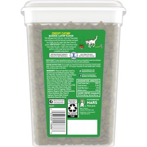 Temptations Creepy Catnip Blissful Catnip Flavor Cat Treats, 16-oz tub