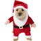 Show in main carousel: Frisco Front Walking Santa Dog & Cat Costume, 1 count, XX-Large slide 1 of 9