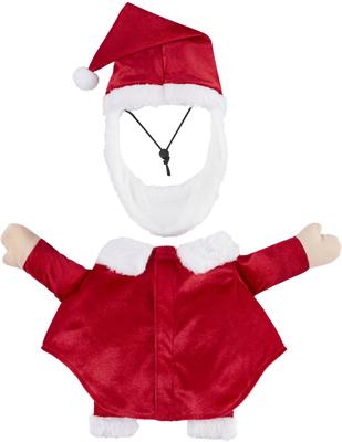 Show full view: Frisco Front Walking Santa Dog & Cat Costume, 1 count, XX-Large slide 5 of 9