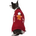 Frisco Bite Me Gingerbread Dog & Cat Christmas Sweater, Medium