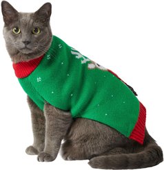 Frisco Bundled Up Reindeer Dog & Cat Christmas Sweater, X-Small