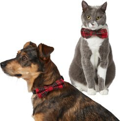 Frisco Plaid Dog & Cat Bow Tie, One Size