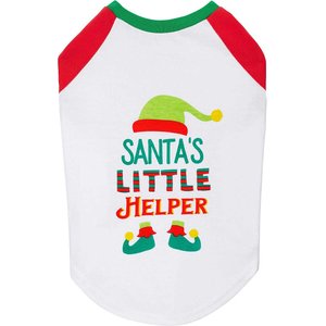 Frisco Santa's Little Helper Dog & Cat T-shirt, Medium