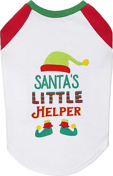 Frisco Santa's Little Helper Dog & Cat T-shirt, XX-Large slide 1 of 6