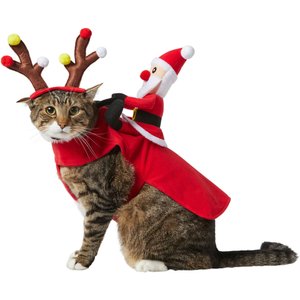 Frisco Santa Rider Dog & Cat Costume, X-Small
