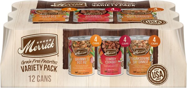 Chewy merrick outlet dog food