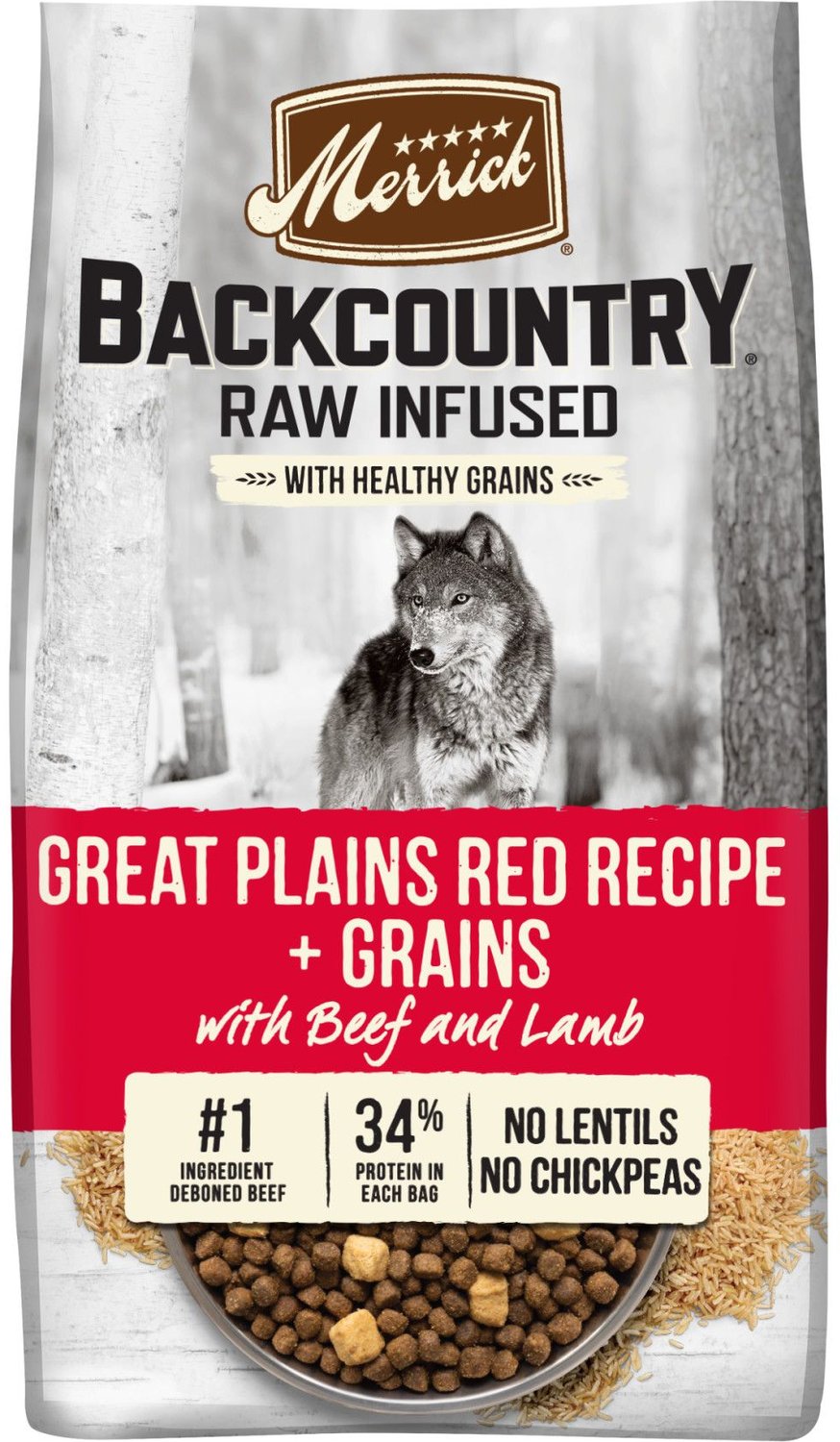 Merrick Backcountry Raw Infused Healthy Grains Dry Dog Food