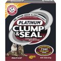 Arm & Hammer Litter Platinum Clump & Seal Cat Litter, 40-lb box