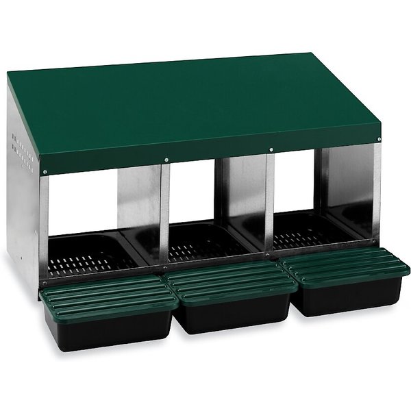 Homestead Essentials 2 Compartment Chicken Poultry Nesting Box