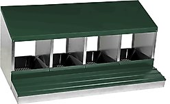 Homestead Essentials Deluxe 4 Compartment Chicken Nesting Box